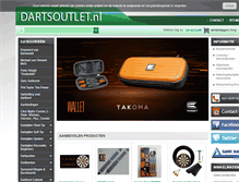 Tablet Screenshot of dartsoutlet.nl